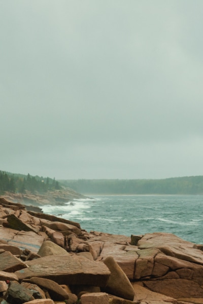 Maine coastline